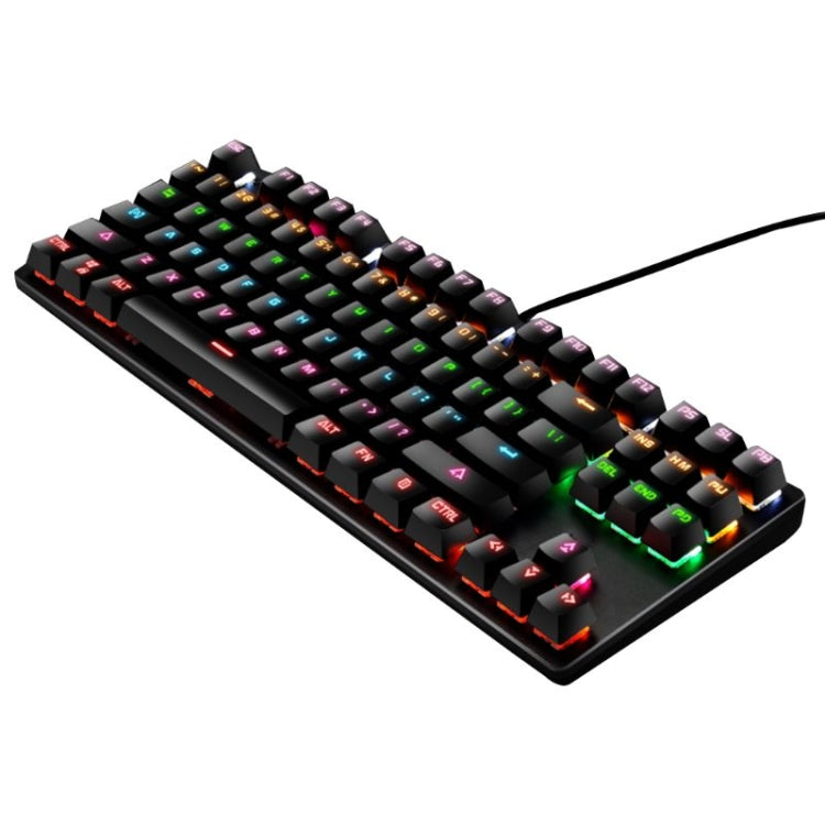 LEAVEN K550 87 tasti Green Shaft Gaming Athletic Notebook da ufficio Tastiera meccanica punk, Lunghezza cavo: 1,8 m, Black, White, Pink, Blue LEAVEN K550 87 tasti Green Shaft Gaming Athletic Notebook da ufficio Tastiera meccanica punk, Lunghezza cavo: 1,8 m, Black, White, Pink, Blue